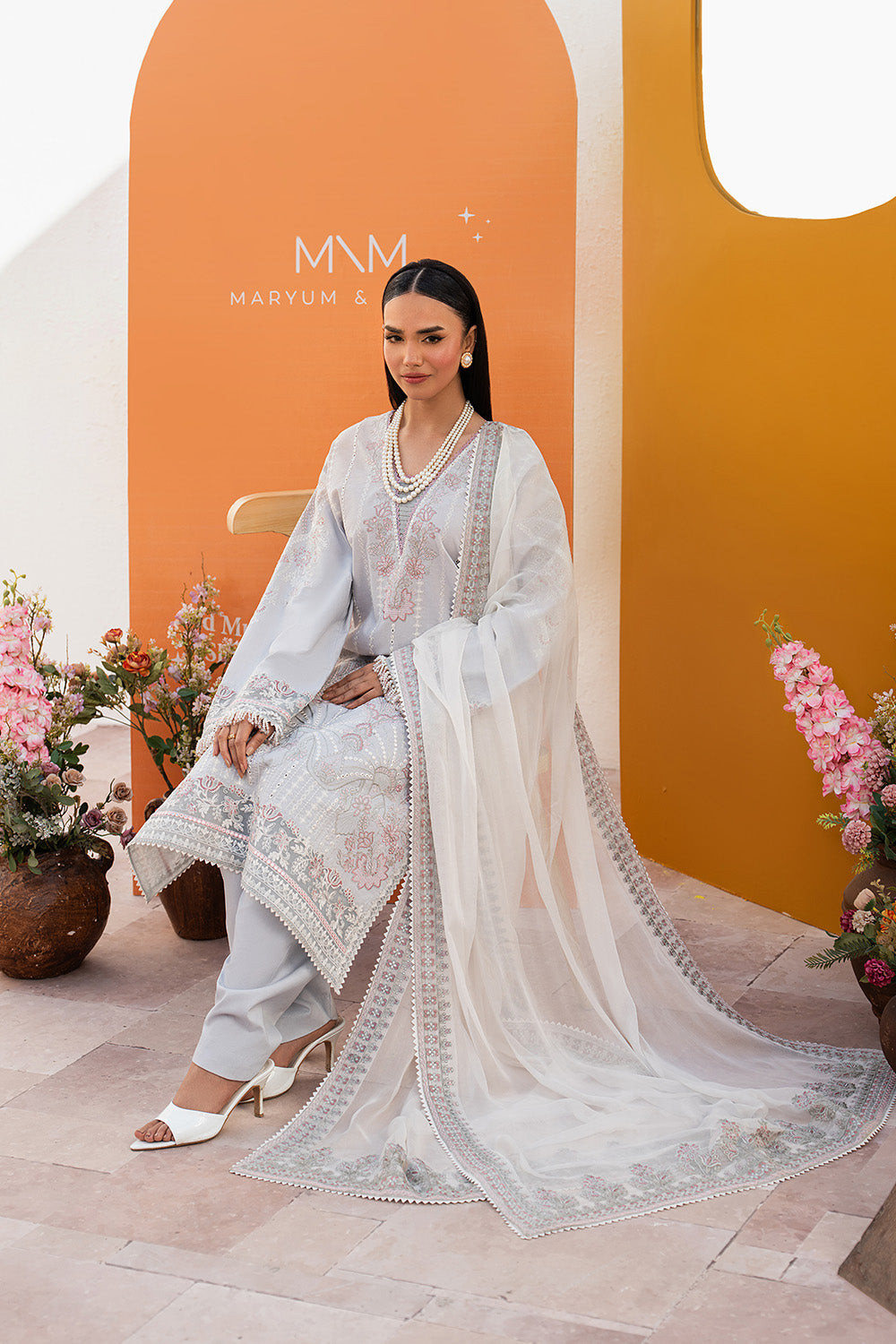 Maryum N Maria | The Eid Affair | DIALA - MSS6369 by Maryum N Maria - Designer Dress  - Type : Ladies Clothes - Available at Libayah - 100% Original 