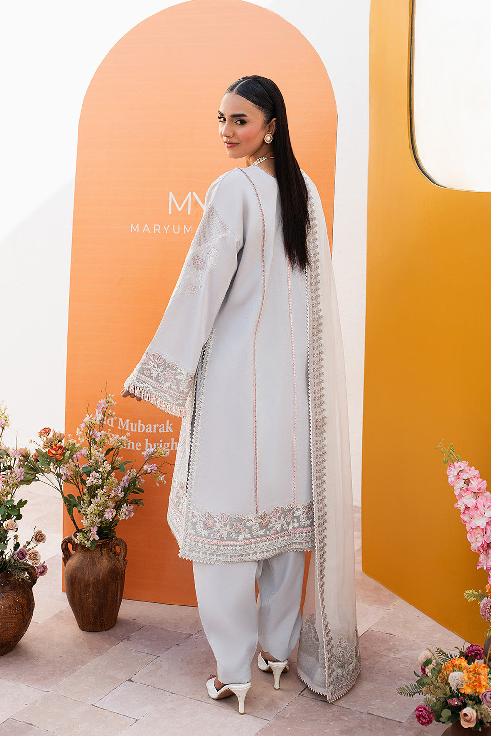 Maryum N Maria | The Eid Affair | DIALA - MSS6369 by Maryum N Maria - Designer Dress  - Type : Ladies Clothes - Available at Libayah - 100% Original 