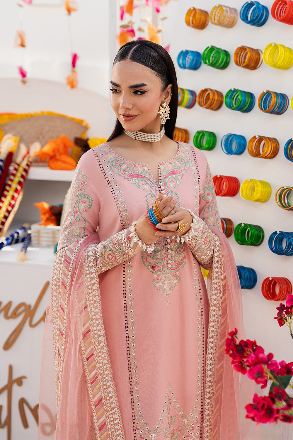 Maryum N Maria | The Eid Affair | HAWRAA - MSS6370 by Maryum N Maria - Designer Dress  - Type : Ladies Clothes - Available at Libayah - 100% Original 