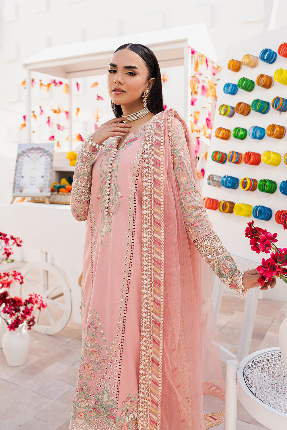 Maryum N Maria | The Eid Affair | HAWRAA - MSS6370 by Maryum N Maria - Designer Dress  - Type : Ladies Clothes - Available at Libayah - 100% Original 