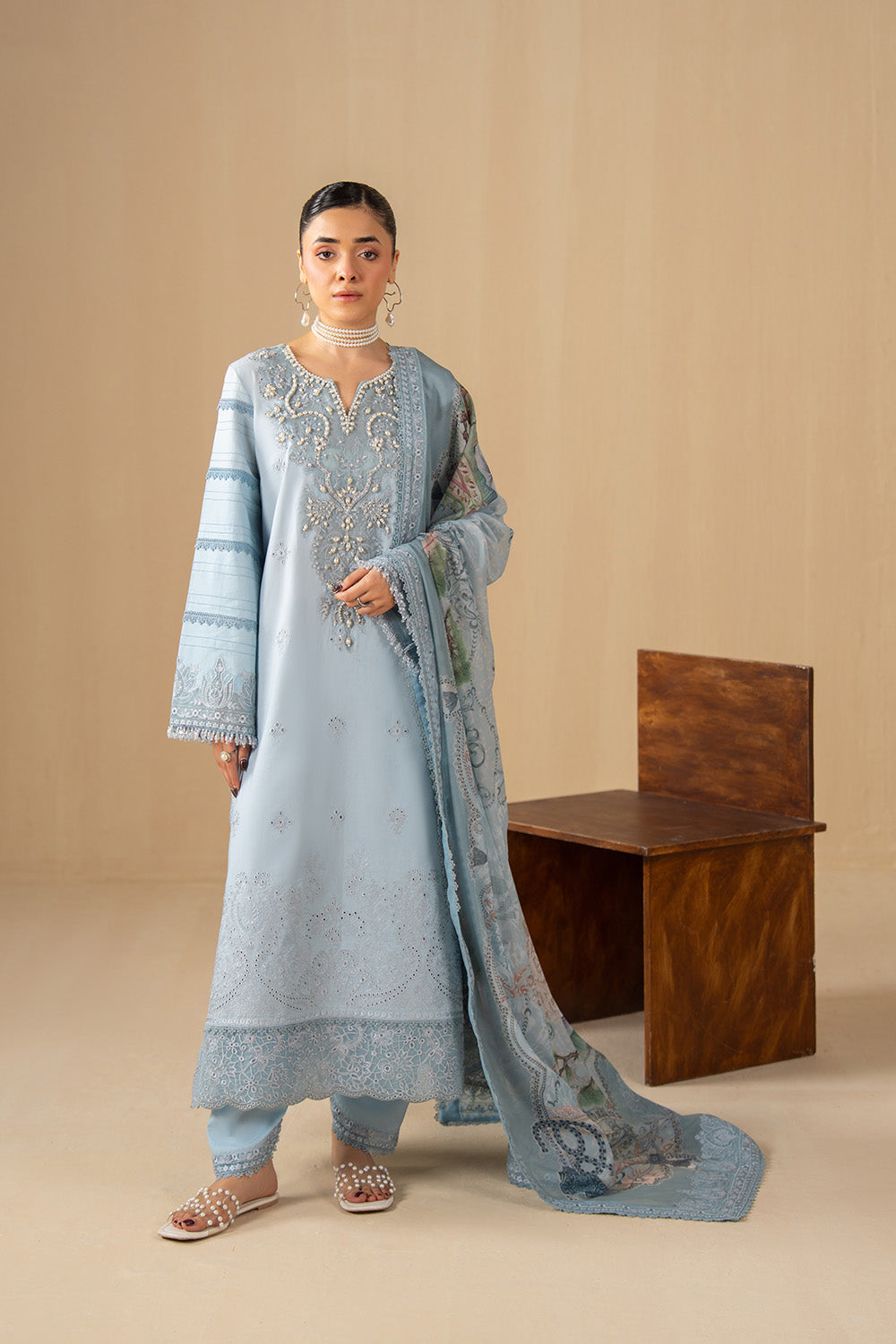 Maryum N Maria | The Eid Affair | RAGHAD - MSS6372 by Maryum N Maria - Designer Dress  - Type : Ladies Clothes - Available at Libayah - 100% Original 