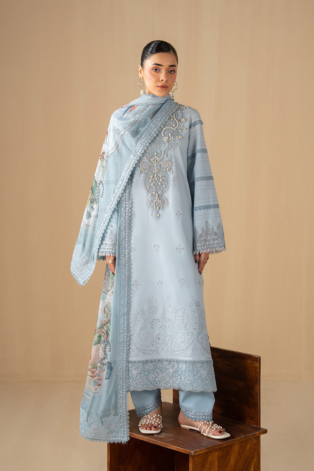 Maryum N Maria | The Eid Affair | RAGHAD - MSS6372 by Maryum N Maria - Designer Dress  - Type : Ladies Clothes - Available at Libayah - 100% Original 