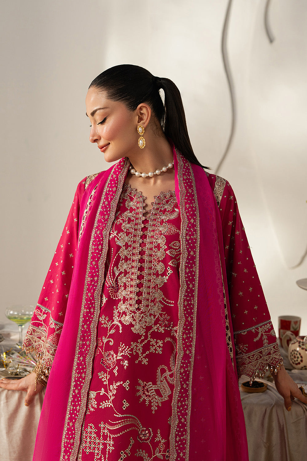 Maryum N Maria | The Eid Affair |SHAMS - MSS6373 by Maryum N Maria - Designer Dress  - Type : Ladies Clothes - Available at Libayah - 100% Original 