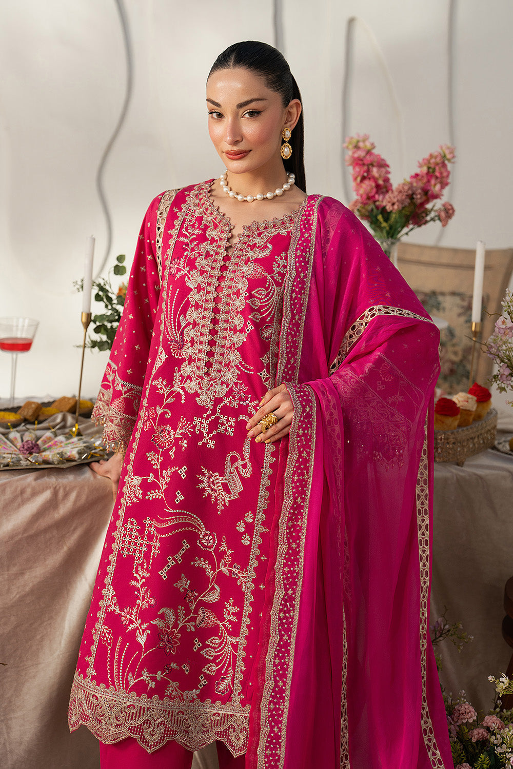 Maryum N Maria | The Eid Affair |SHAMS - MSS6373 by Maryum N Maria - Designer Dress  - Type : Ladies Clothes - Available at Libayah - 100% Original 