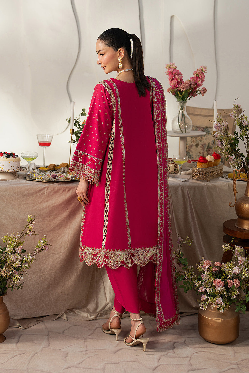 Maryum N Maria | The Eid Affair |SHAMS - MSS6373 by Maryum N Maria - Designer Dress  - Type : Ladies Clothes - Available at Libayah - 100% Original 