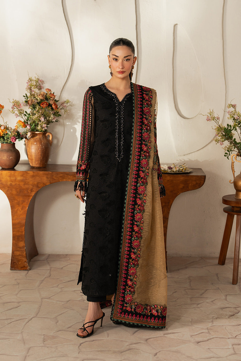 Maryum N Maria | The Eid Affair | SABA - MSS6374 by Maryum N Maria - Designer Dress  - Type : Ladies Clothes - Available at Libayah - 100% Original 
