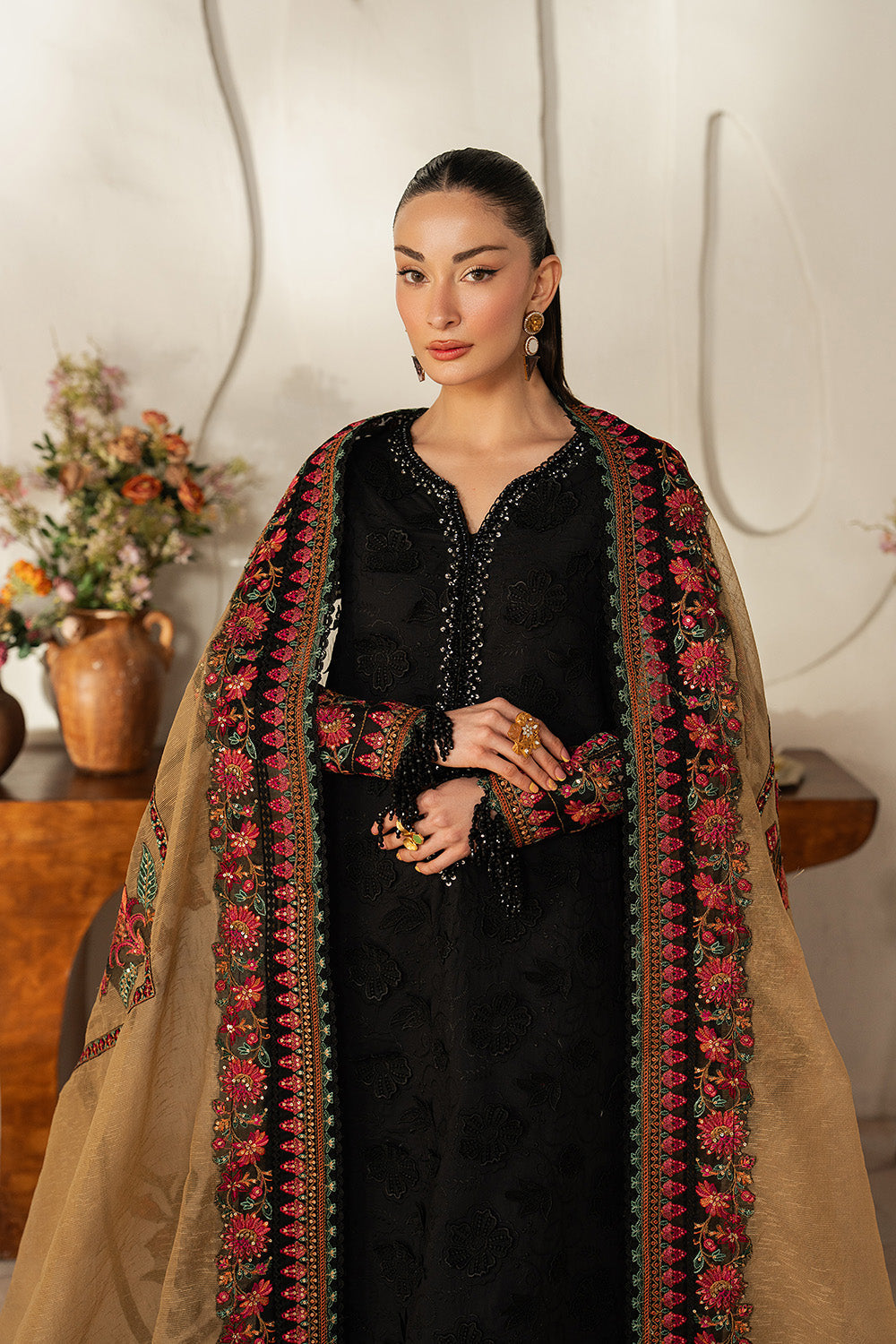 Maryum N Maria | The Eid Affair | SABA - MSS6374 by Maryum N Maria - Designer Dress  - Type : Ladies Clothes - Available at Libayah - 100% Original 