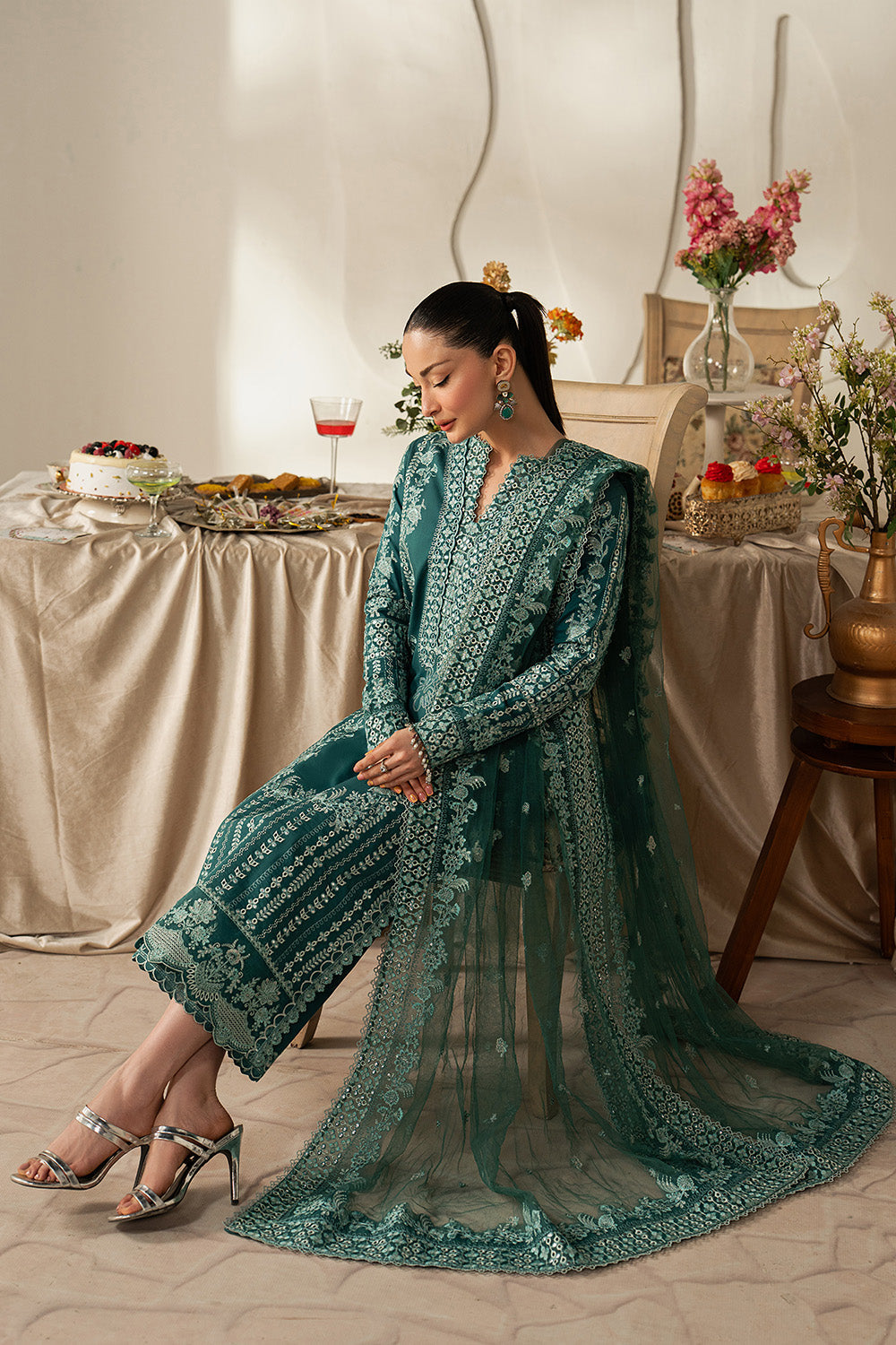Maryum N Maria | The Eid Affair | LAYAN - MSS6375 by Maryum N Maria - Designer Dress  - Type : Ladies Clothes - Available at Libayah - 100% Original 