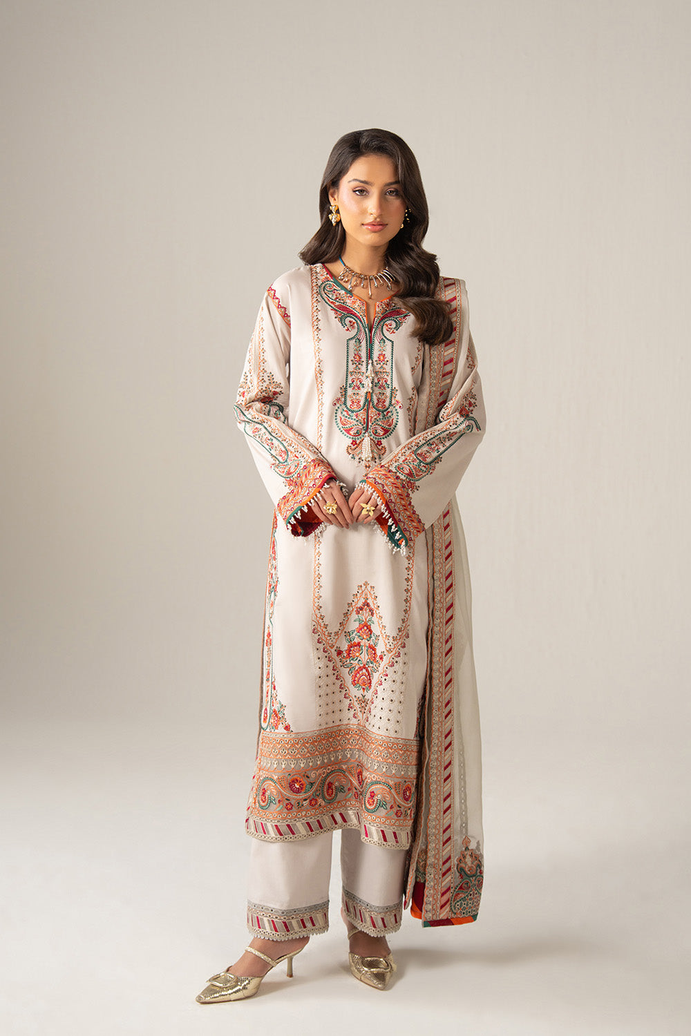 Maryum N Maria | The Eid Affair |ZAHRAA - MSS6377 by Maryum N Maria - Designer Dress  - Type : Ladies Clothes - Available at Libayah - 100% Original 