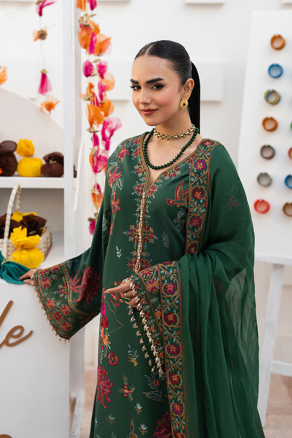 Maryum N Maria | The Eid Affair | NOORAIN - MSS6378 by Maryum N Maria - Designer Dress  - Type : Ladies Clothes - Available at Libayah - 100% Original 