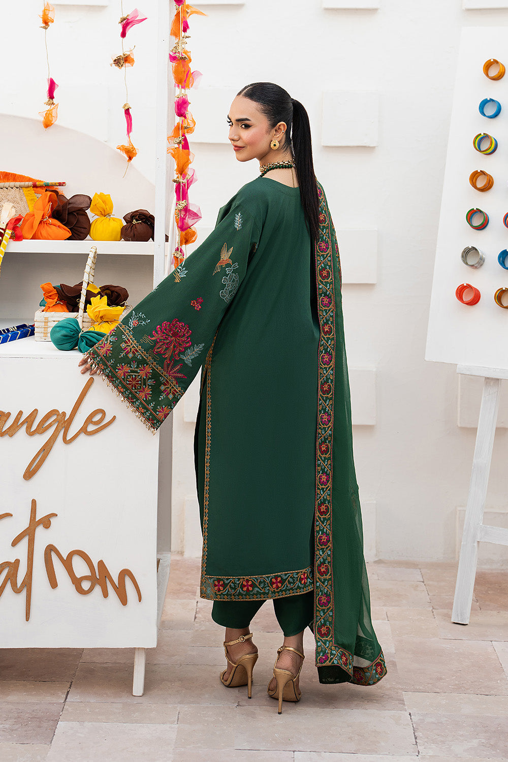 Maryum N Maria | The Eid Affair | NOORAIN - MSS6378 by Maryum N Maria - Designer Dress  - Type : Ladies Clothes - Available at Libayah - 100% Original 