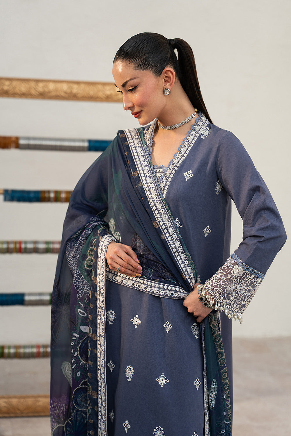 Maryum N Maria | The Eid Affair | MAYSOON - MSS6379 by Maryum N Maria - Designer Dress  - Type : Ladies Clothes - Available at Libayah - 100% Original 