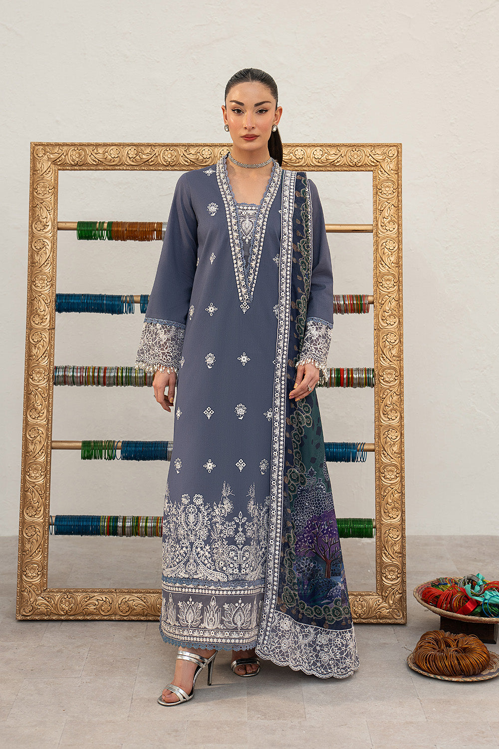 Maryum N Maria | The Eid Affair | MAYSOON - MSS6379 by Maryum N Maria - Designer Dress  - Type : Ladies Clothes - Available at Libayah - 100% Original 