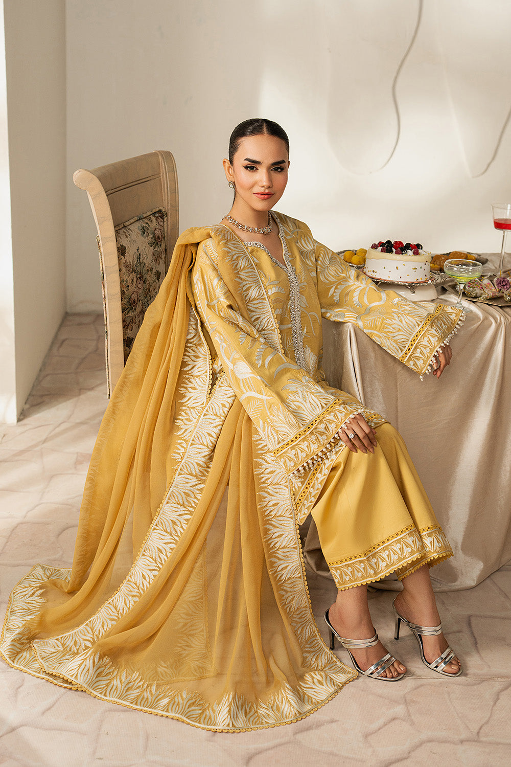 Maryum N Maria | The Eid Affair | AVEEN - MSS6380 by Maryum N Maria - Designer Dress  - Type : Ladies Clothes - Available at Libayah - 100% Original 
