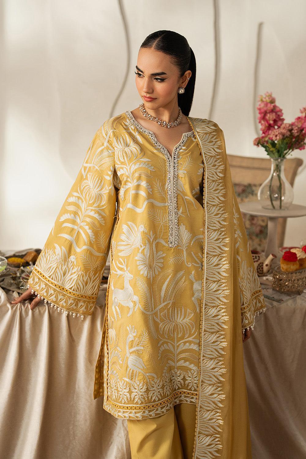 Maryum N Maria | The Eid Affair | AVEEN - MSS6380 by Maryum N Maria - Designer Dress  - Type : Ladies Clothes - Available at Libayah - 100% Original 