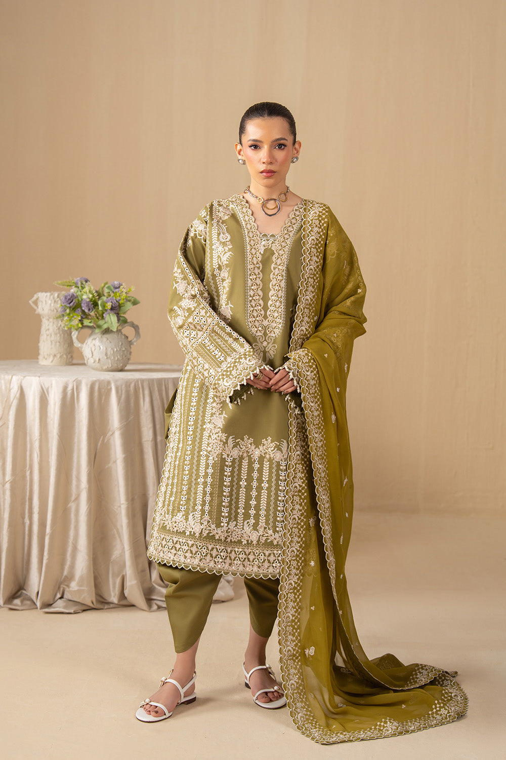 Maryum N Maria | The Eid Affair | NARIN - MSS6382 by Maryam N Maria - Designer Dress  - Type : Ladies Clothes - Available at Libayah - 100% Original 