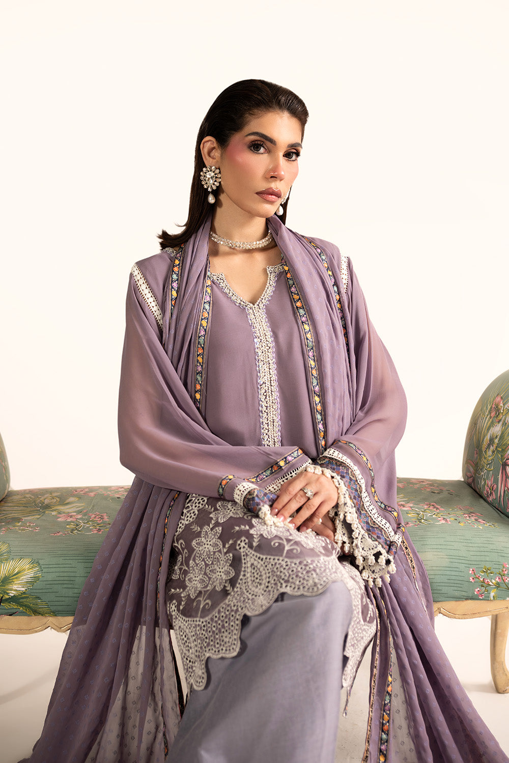Maryum N Maria | Clestine Luxe Pret | ROSAVELLE by Maryum n Maria - Designer Dress  - Type : Ladies Clothes - Available at Libayah - 100% Original 
