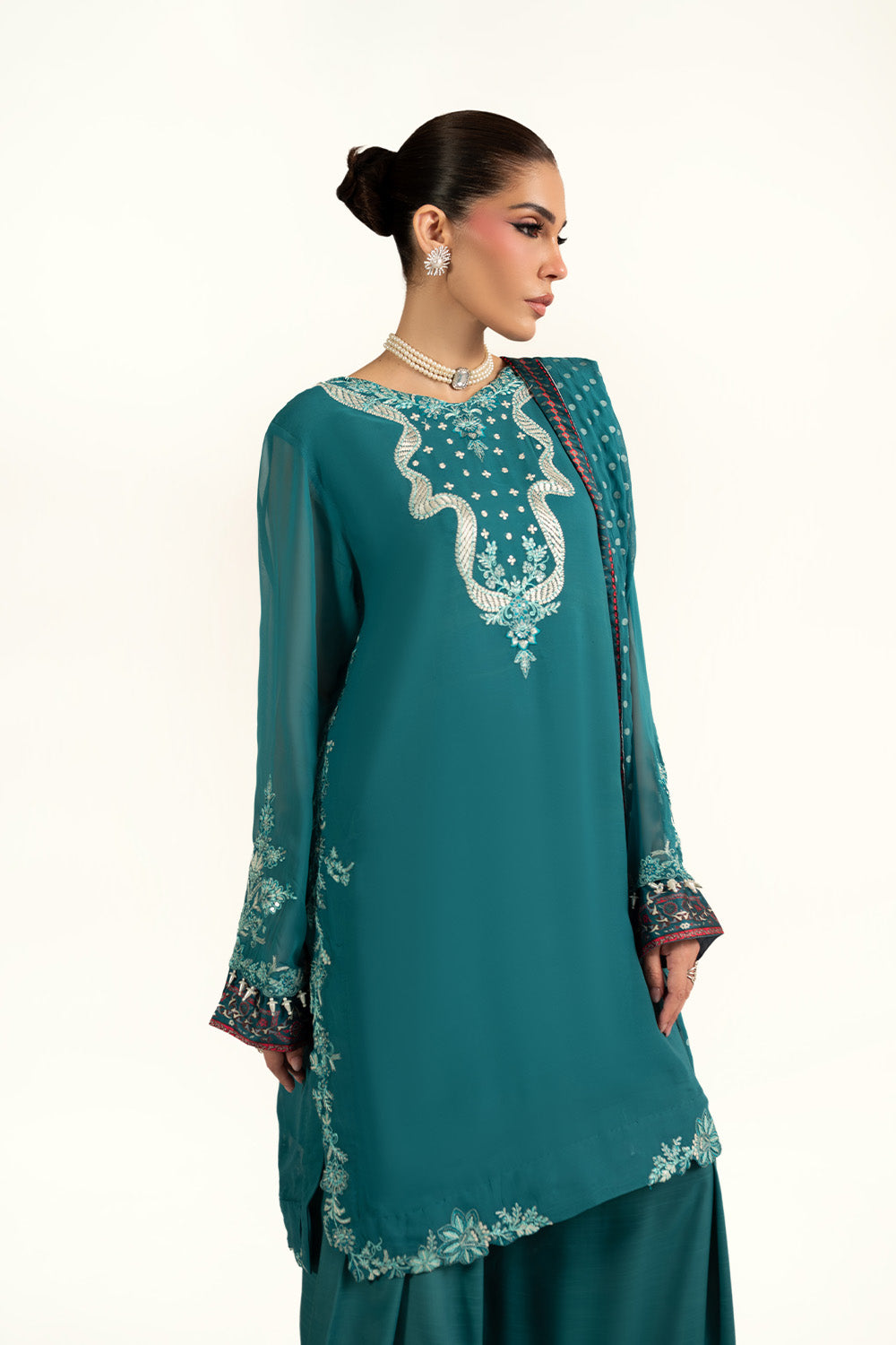 Maryum N Maria | Clestine Luxe Pret | MIRELINA by Maryum n Maria - Designer Dress  - Type : Ladies Clothes - Available at Libayah - 100% Original 