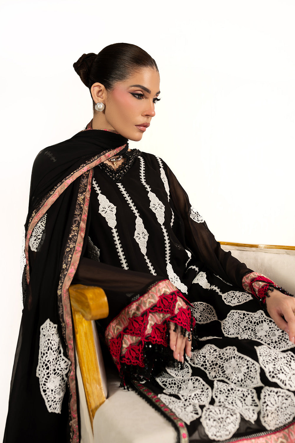 Maryum N Maria | Clestine Luxe Pret | ZARIELLE by Maryum n Maria - Designer Dress  - Type : Ladies Clothes - Available at Libayah - 100% Original 