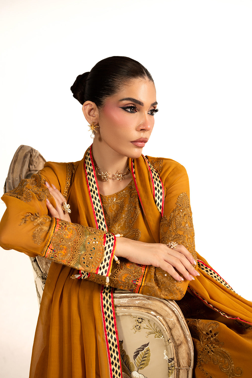 Maryum N Maria | Clestine Luxe Pret | LUNESSA by Maryum n Maria - Designer Dress  - Type : Ladies Clothes - Available at Libayah - 100% Original 