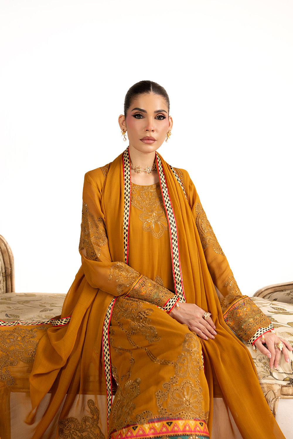 Maryum N Maria | Clestine Luxe Pret | LUNESSA by Maryum n Maria - Designer Dress  - Type : Ladies Clothes - Available at Libayah - 100% Original 