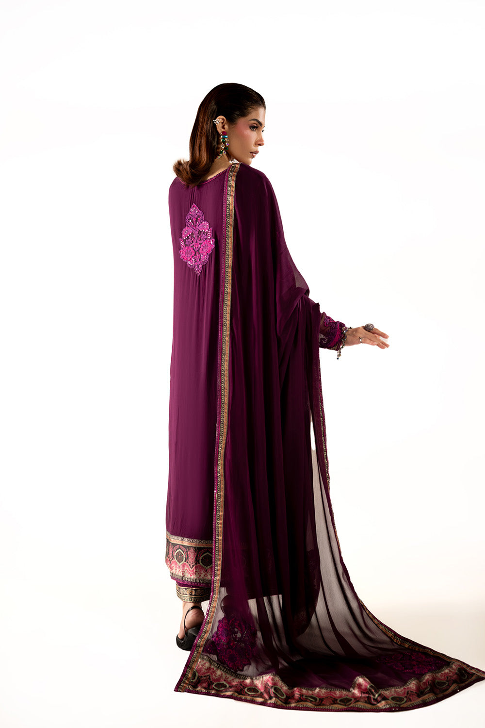 Maryum N Maria | Clestine Luxe Pret | ELAROSE by Maryum n Maria - Designer Dress  - Type : Ladies Clothes - Available at Libayah - 100% Original 