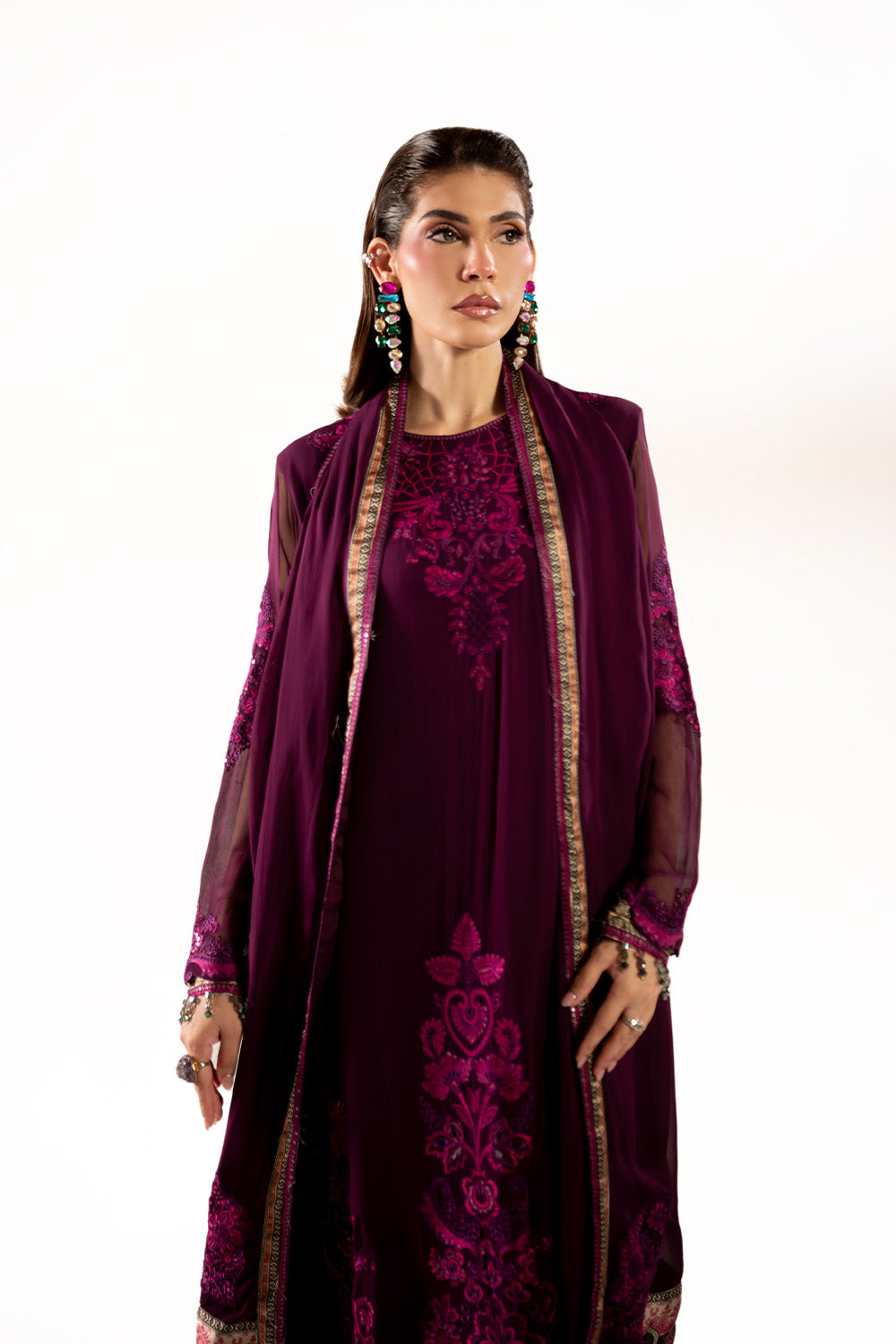 Maryum N Maria | Clestine Luxe Pret | ELAROSE by Maryum n Maria - Designer Dress  - Type : Ladies Clothes - Available at Libayah - 100% Original 