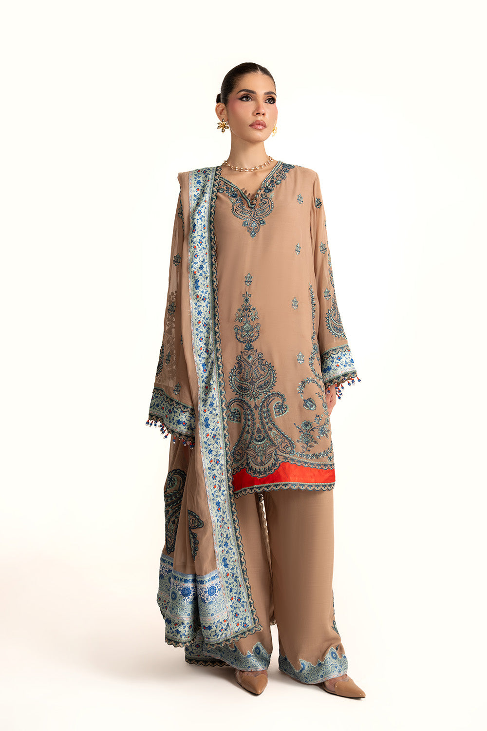 Maryum N Maria | Clestine Luxe Pret | NOVALYN by Maryum n Maria - Designer Dress  - Type : Ladies Clothes - Available at Libayah - 100% Original 