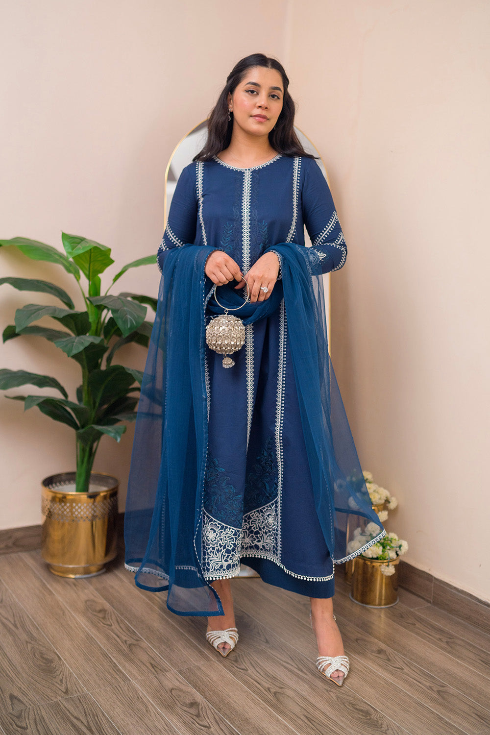 Maryum N Maria | Vasl Pret | HAYZEN - MSS5703 by Maryum N Maria - Designer Dress  - Type : Ladies Clothes - Available at Libayah - 100% Original 