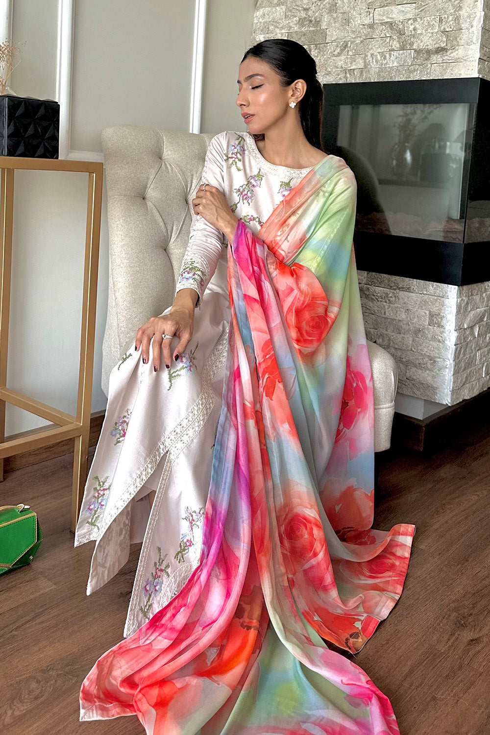 Maryum N Maria | Vasl Pret | ZEVA - MSS5705 by Maryum N Maria - Designer Dress  - Type :  - Available at Libayah - 100% Original 