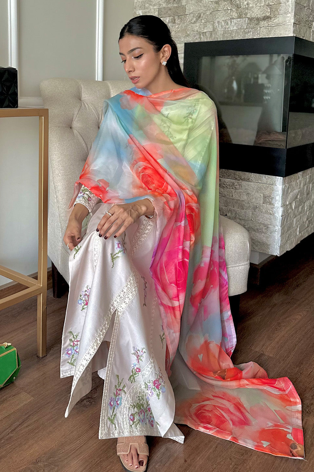 Maryum N Maria | Vasl Pret | ZEVA - MSS5705 by Maryum N Maria - Designer Dress  - Type :  - Available at Libayah - 100% Original 