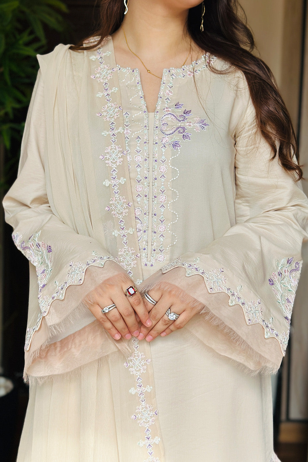 Maryum N Maria | Vasl Pret | ZAHRIA - MSS5706 by Maryum N Maria - Designer Dress  - Type : Ladies Clothes - Available at Libayah - 100% Original 