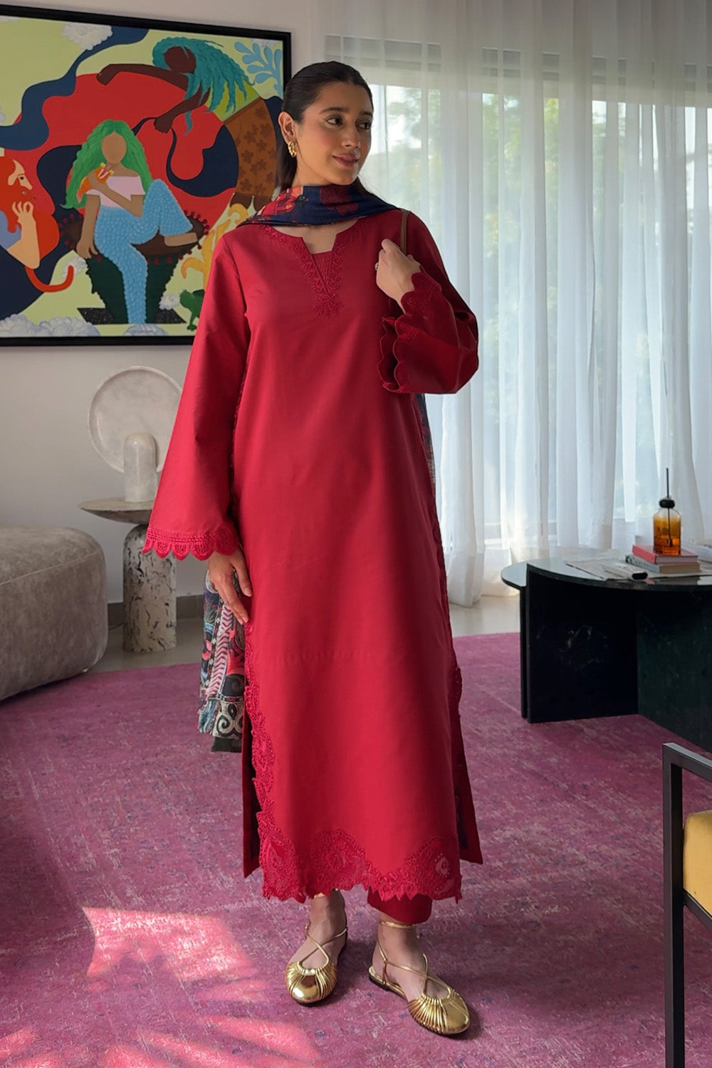 Maryum N Maria | Vasl Pret | ZIANA - MSS5711 by Maryum N Maria - Designer Dress  - Type : Ladies Clothes - Available at Libayah - 100% Original 