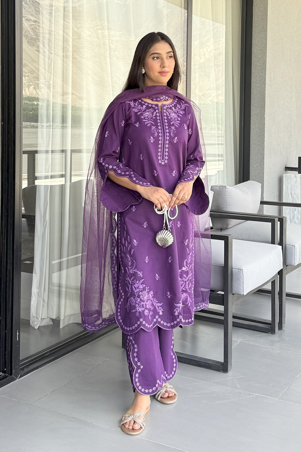 Maryum N Maria | Vasl Pret | YURA - MSS5714 by Maryum N Maria - Designer Dress  - Type : Ladies Clothes - Available at Libayah - 100% Original 