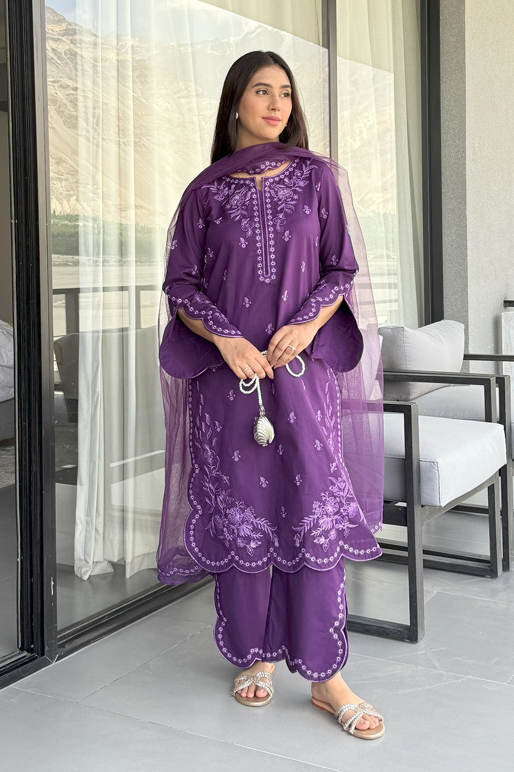 Maryum N Maria | Vasl Pret | YURA - MSS5714 by Maryum N Maria - Designer Dress  - Type : Ladies Clothes - Available at Libayah - 100% Original 