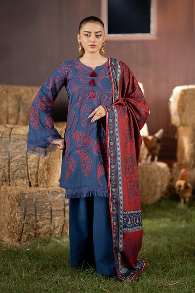 GULZAMAN - MSS5769 – authentic Pakistani dress from the Maryum N Maria Cosy Crew Winter Pret 25 collection for women in the UK