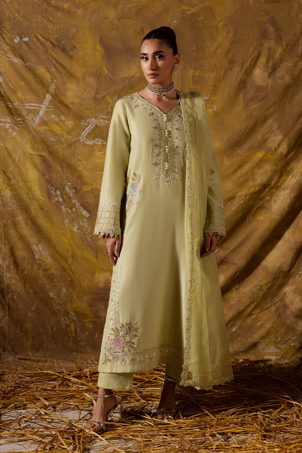 FARES - MSS5830 – authentic Pakistani dress from the Maryum N Maria Zarq Festive collection for women in the UK