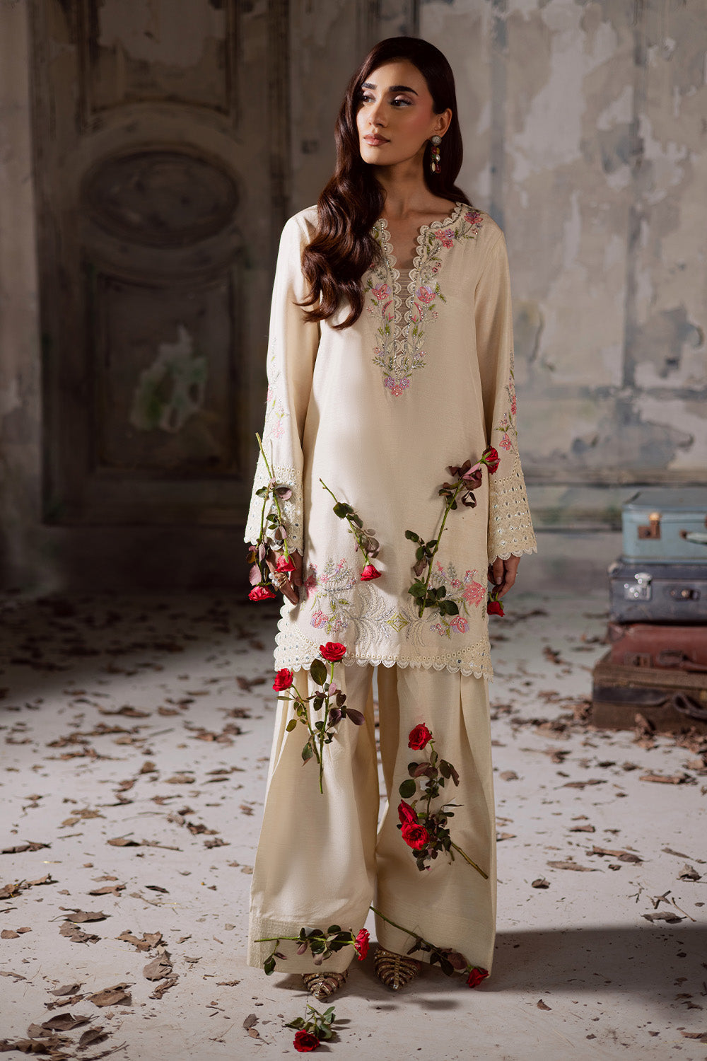 ZEEVA - MSS5831 – authentic Pakistani dress from the Maryum N Maria Zarq Festive collection for women in the UK