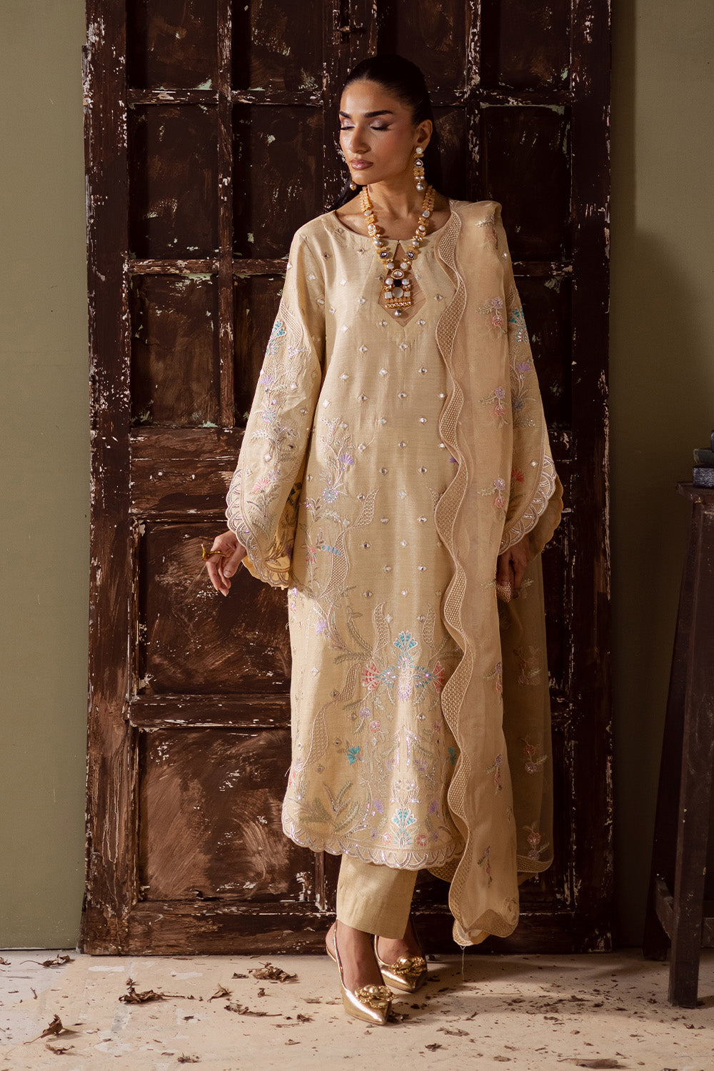 REEYA - MSS5843 – authentic Pakistani dress from the Maryum N Maria Zarq Festive collection for women in the UK