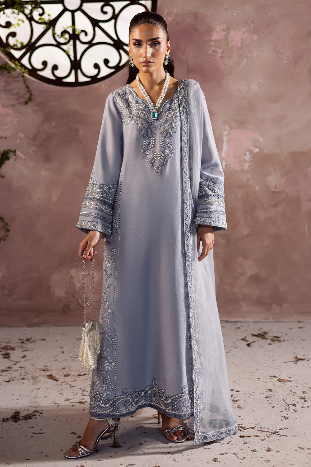 ESHYA - MSS5844 – authentic Pakistani dress from the Maryum N Maria Zarq Festive collection for women in the UK