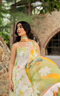 Asifa and Nabeel | Meraki SUmmer 26 | Orchid MSSL-01 by Asifa and Nabeel - Designer Dress - Type : Luxury Dress - Available at Libayah - 100% Original