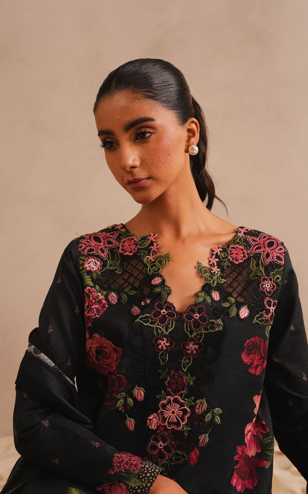 Asifa and Nabeel | Meraki SUmmer 26 | Azure Bloom MSSL-07 by Asifa and Nabeel - Designer Dress - Type : Luxury Dress - Available at Libayah - 100% Original