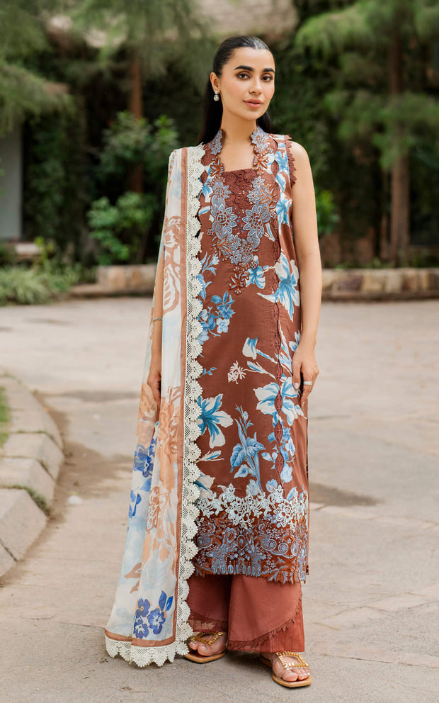 Asifa and Nabeel | Meraki SUmmer 26 | Sun-Kissed Sand MSSL-08 by Asifa and Nabeel - Designer Dress - Type : Luxury Dress - Available at Libayah - 100% Original