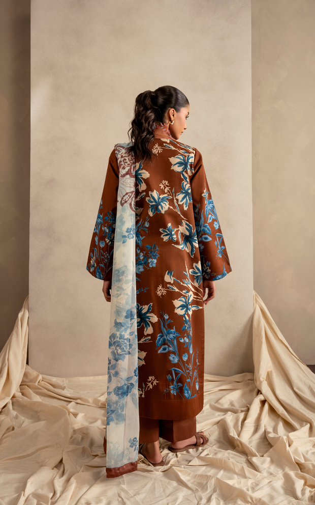 Asifa and Nabeel | Meraki SUmmer 26 | Sun-Kissed Sand MSSL-08 by Asifa and Nabeel - Designer Dress - Type : Luxury Dress - Available at Libayah - 100% Original