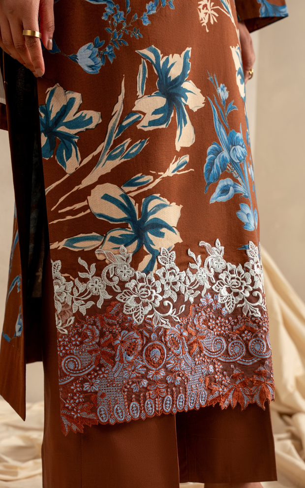 Asifa and Nabeel | Meraki SUmmer 26 | Sun-Kissed Sand MSSL-08 by Asifa and Nabeel - Designer Dress - Type : Luxury Dress - Available at Libayah - 100% Original