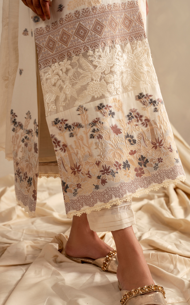 Asifa and Nabeel | Meraki SUmmer 26 | Cloud Nine MSSL-09 by Asifa and Nabeel - Designer Dress - Type : Luxury Dress - Available at Libayah - 100% Original