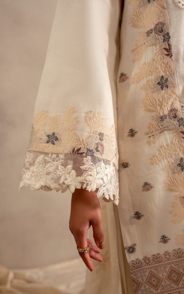 Asifa and Nabeel | Meraki SUmmer 26 | Cloud Nine MSSL-09 by Asifa and Nabeel - Designer Dress - Type : Luxury Dress - Available at Libayah - 100% Original