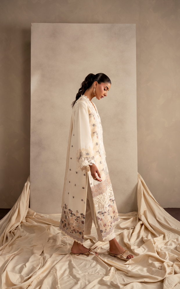 Asifa and Nabeel | Meraki SUmmer 26 | Cloud Nine MSSL-09 by Asifa and Nabeel - Designer Dress - Type : Luxury Dress - Available at Libayah - 100% Original