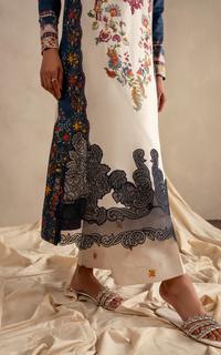 Asifa and Nabeel | Meraki SUmmer 26 | Saffron Soul MSSL-10 by Asifa and Nabeel - Designer Dress - Type : Luxury Dress - Available at Libayah - 100% Original