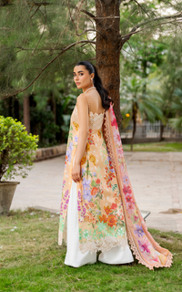 Asifa and Nabeel | Meraki SUmmer 26 | Marigold Muse MSSL-11 by Asifa and Nabeel - Designer Dress - Type : Luxury Dress - Available at Libayah - 100% Original